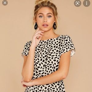 NWT Red dress boutique “Aura” dress